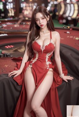 Belleza generada por IA ~ Casino Playgirl