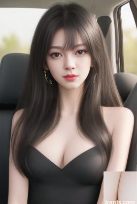 Belleza generada por IA ~ Novia coreana atractiva