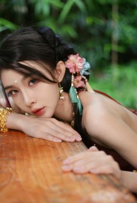 La última foto de la millonaria y súper hermosa celebridad de Internet «Yu Duoduo»: el encanto del estilo antiguo de Daji + foto especial de Navidad (56P)