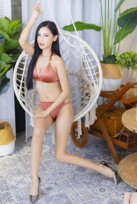 [Capítulo Extra Sobre Piernas Bonitas Serie]La modelo de belleza de piernas largas Xu Huiling tiene hermosas piernas en bikini y tacones altos[68P]