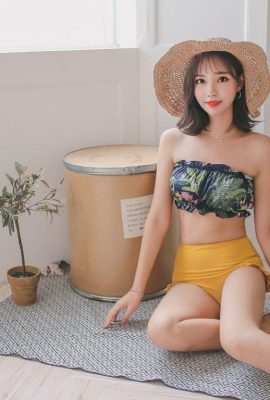 La modelo coreana Yeon Ji-eun tal vez traje de baño de playa 5 (100P)
