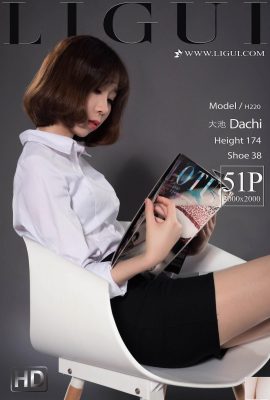 [LiGui Belleza en Internet] 2018.10.29 Las hermosas piernas de la modelo Dachi OL con carne desmenuzada [52P]