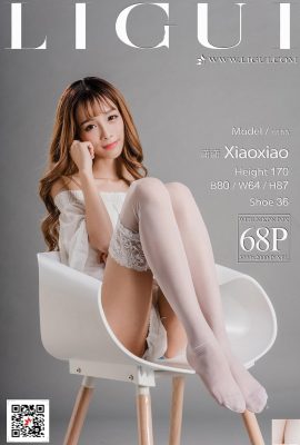 [LiGui Belleza en Internet] 2017.09.20 Modelo Xiaoxiao cerdo desmenuzado VS tacones altos de seda blanca hermosas piernas [69P]