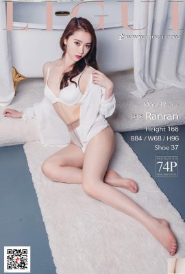 [LiGui Belleza en Internet] 2017.09.18 Las hermosas piernas de la modelo Ranran con medias blancas y tacones altos. [75P]
