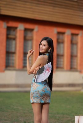 (Colección en línea) Chica taiwanesa con hermosas piernas-Xu Lingling disparos realistas al aire libre (10) (98P)