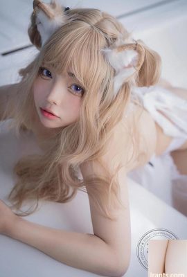 Belleza coreana Jelly lindo disfraz de sirvienta con orejas de zorro (36P)