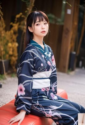 ●PIXIV● Cíclope – Kimono (generado por IA)
