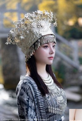 Interpretación audaz y sexy de bellezas hermosas y hermosas con trajes de minorías étnicas – Doubanjiang (60P)