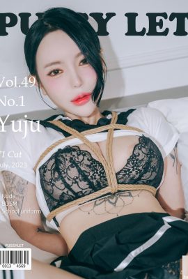 (Yuju) Los pechos de la belleza sexy coreana están listos para salir, pero su trasero también es asqueroso (72P)