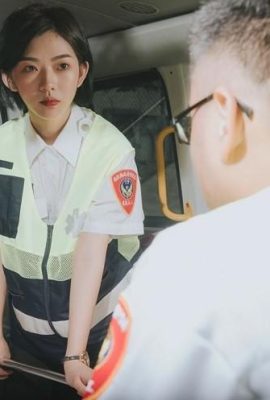¡El ambulancia de Tiancai es secretamente una chica con los pechos ocultos!  (18P)