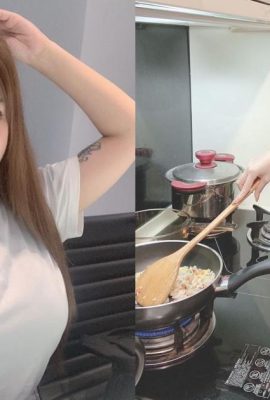 Las bragas de encaje de la «dulce novia» Han Ji-eun Nancy revelan su «cintura blanca» y ella cocina sexy para alimentarte (13P)