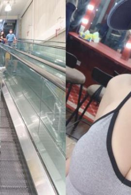 Los pantalones de verdad de la novia sexy «Lin Jiayi Femi» revelan piernas increíbles (11P)