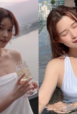 Extremadamente duro con los senos. Los internautas se quedaron sin aliento después de tomar fotos de su cuerpo desnudo en el baño (12P).