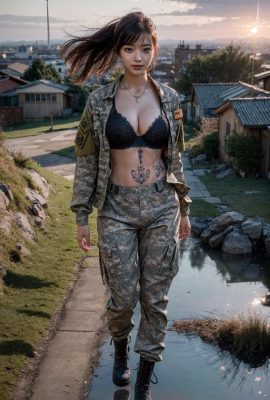 mujer soldado sexy1
