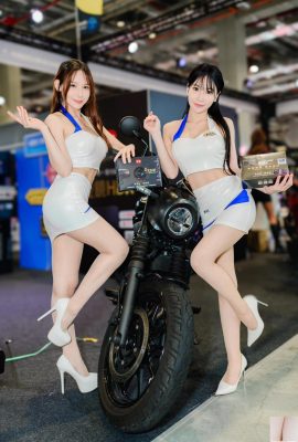 (Colección en línea) Chica de exhibición del Salón de motocicletas de servicio pesado de Taipei 2024 (114P)