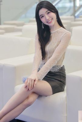 La fresca sonrisa y la esbelta figura de la elegante belleza «Zhang Anqi» emborracharon a todos después de verla (10P)