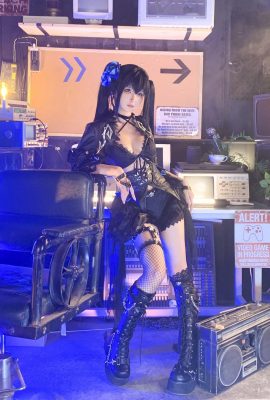 (Colección en línea) Exclusivo VIP de la chica del bienestar Momo «Black Rock Shooter» (40P)