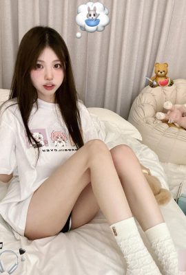 «Zhao Rabbit Meow» es juguetona, linda y adorable. Sus hermosas curvas atraen la atención de todos (10P)