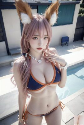 No563 Tamamo Mae Bikini