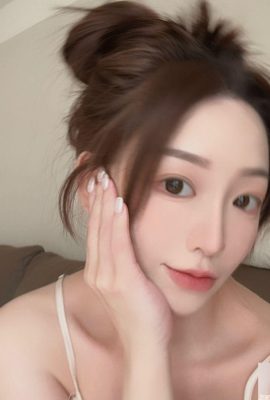 Cara linda con pechos nevados (yamichang.726″ Novia traviesa revela su línea profesional (18P)