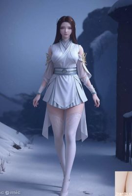 (Al Generado) Luchando a través del cielo Nalan Yanran