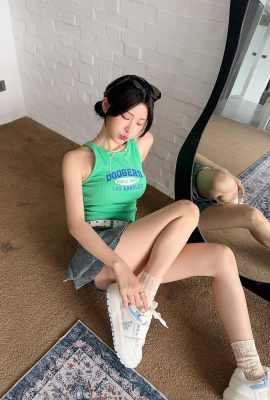 Mostrar la figura del diablo «una pangqi» es asombroso en la figura blanca y tierna (19p)