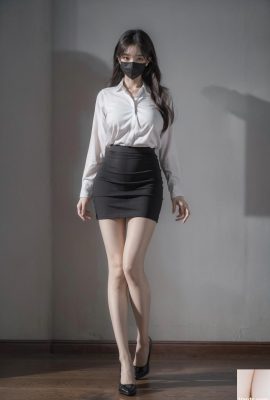 ★ Patreon ★ (Kaiysx) chica con una máscara negra 1