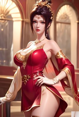 (AI generado) La lucha rompe la rima de la nube del cielo 2