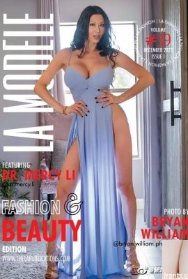 El dios de la ola 38G de Singapur «Li Linglin» aparece en la portada de la revista «La Modèle»