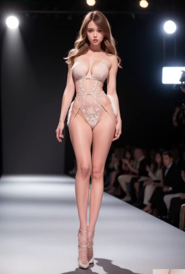 Show de ropa interior de belleza occidental 10-1