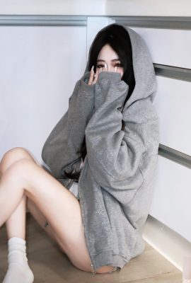 La piel blanca como la nieve revela un look sexy «lindo» tentador y sexy (20p)