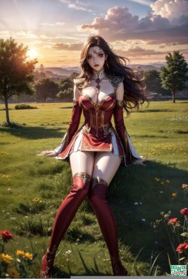 (AI generado) El Tang Menma Xiaotao sin igual se volvió negro 2