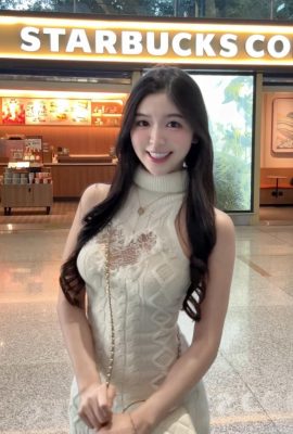 «Zhang Anqi (Qiqi)» Los senos blancos y hermosos son el foco de la audiencia (22p)