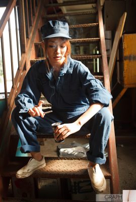 (Kinoshita Wakana) La curva de cuerpo sucio se revela perfectamente y es insoportable (30p)