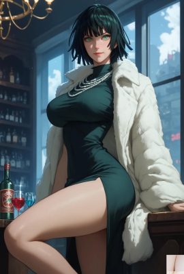 Un hombre de puñetazo – tornado (AI generado)