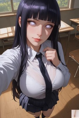 Naruto – Hinata (AI generado)