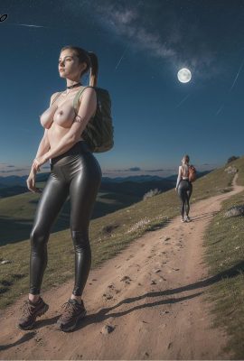 badbro_leggings chica de montaña