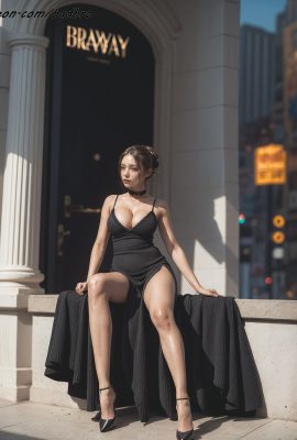 Vestido de badbro_side Slit