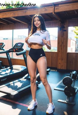 Badbro_fitness Trainer Underboob