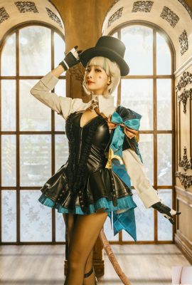 (Colección de Internet) Momo – Genshin Genshin Lynette’s Porn Magic Room (56p)