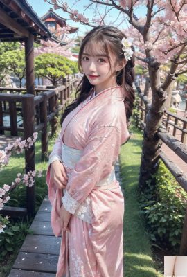 Sakura+Blossoms+y+Kimono+Girls+Photobook
