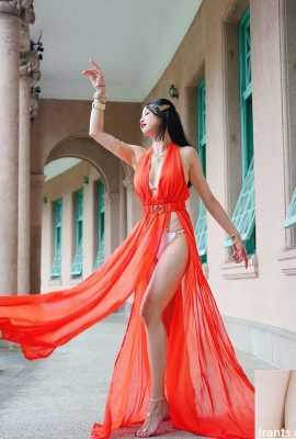 La belleza seductora «Wang Qing» fue muy popular después de verla (10p)