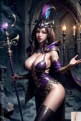 Rurina hechicera = cosplay (