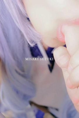 (Colección en línea) Misaki Suzuki cosplay Keqing – Genshin Impact – Parte 2 (29P)