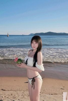 El hermoso rostro y la figura imponente de «Peng Peng» son tan fascinantes (10P)