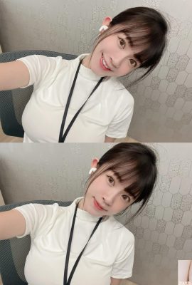 La chica caliente «Wang Yutong» muestra su buena figura y es un poco sexy (10P)