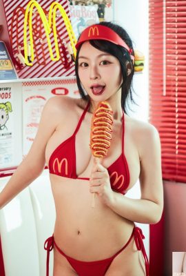 La dulce presentadora en vivo «Bei? (z)» muestra su hermoso y tierno cuerpo, y todo su cuerpo es feroz (10P)