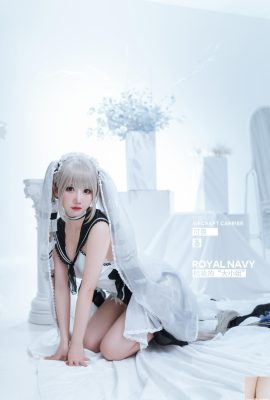 Lindo y popular coser Noodle Fairy – Impresionante vestido de novia (25P)