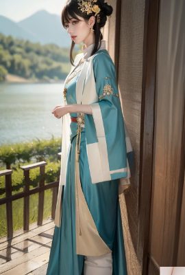 Chica china estilo ming