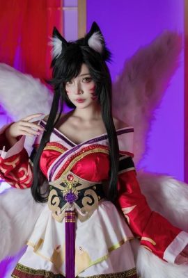 (Colección en línea) Umeko J cosplay Ahri – League of Legends (109P)